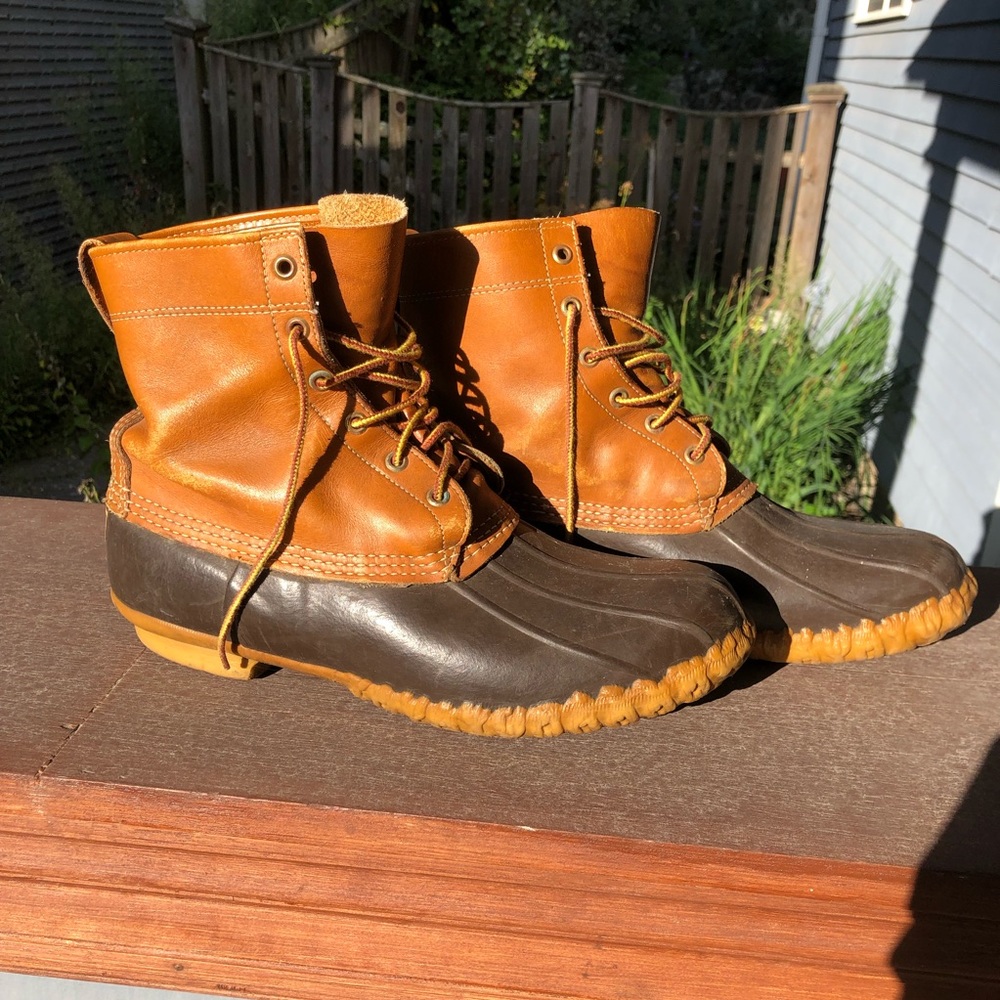 LL Bean duck boots